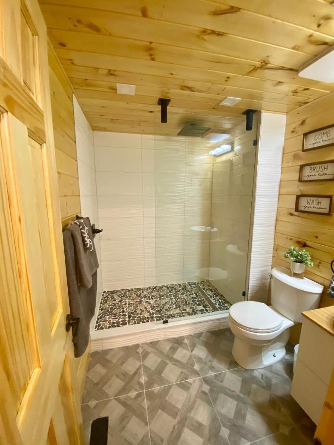Lakeview Cabin In The Hideout Lake Ariel Bagian luar foto