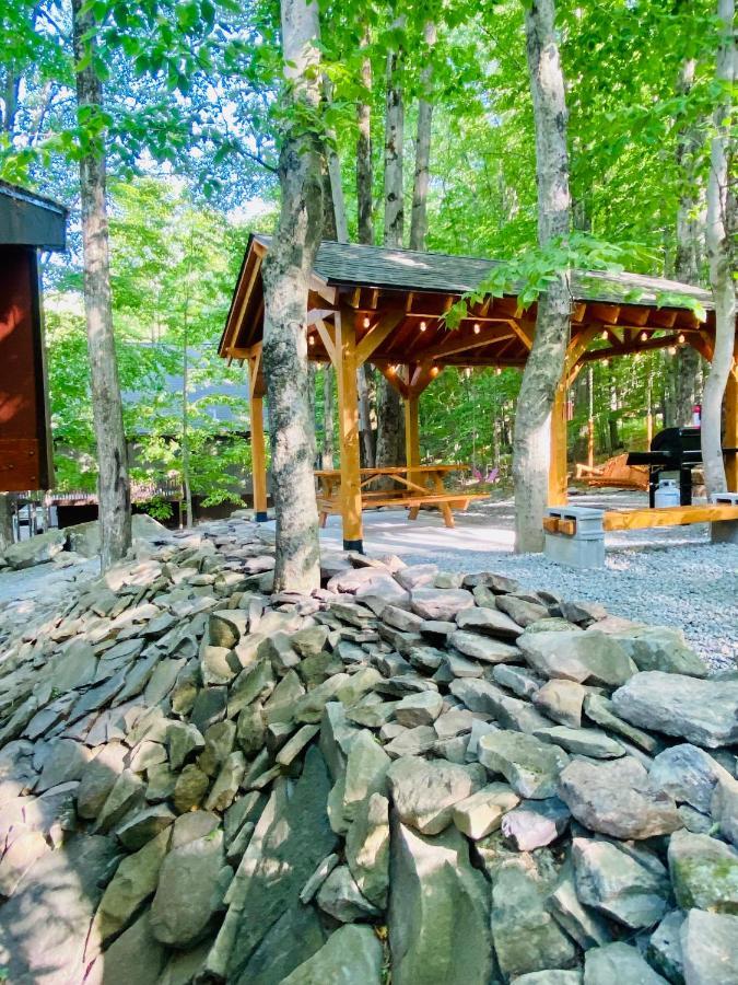 Lakeview Cabin In The Hideout Lake Ariel Bagian luar foto