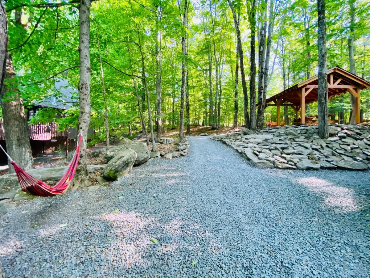 Lakeview Cabin In The Hideout Lake Ariel Bagian luar foto